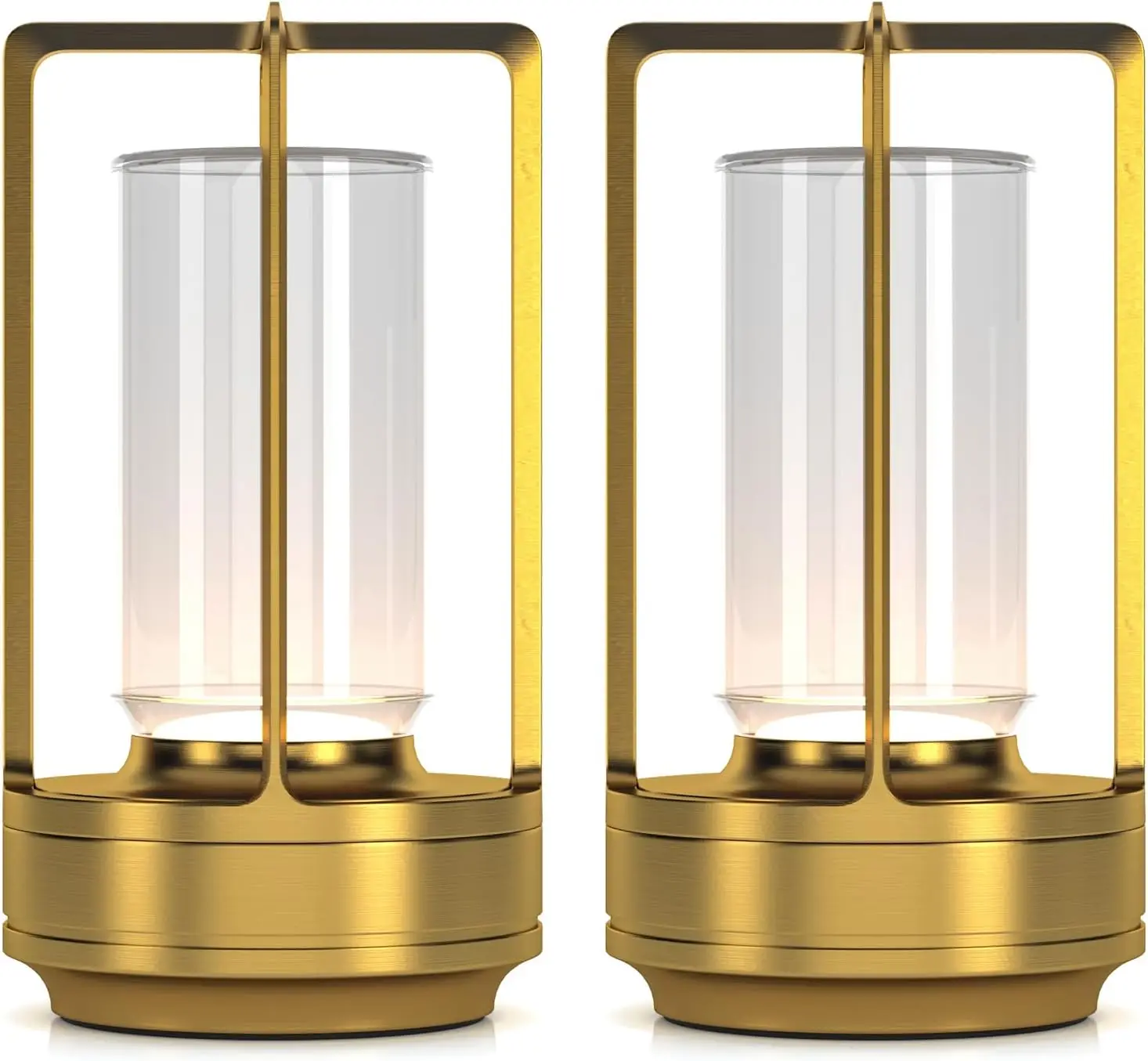 Портативная перезаряжаемая светодиодная настольная лампа, 3-цветная регулировка яркости, для использования в помещении/на улице, золотой комплект из 2 штук
Портативная перезаряжаемая светодиодная настольная лампа, 3-цветная регулировка яркости, для использования в помещении/на улице, золотой комплект из 2 штук