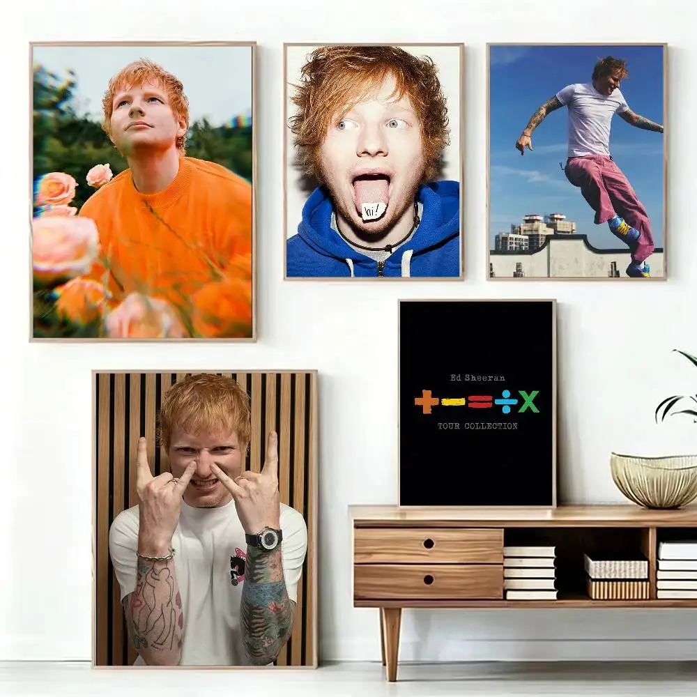 Ed S-Sheeran Albums Poster High Quality Dorm Living Room Aesthetic Wall Decoration Painting Stickers Gift
Ed S-Sheeran Albums Poster High Quality Dorm Living Room Aesthetic Wall Decoration Painting Stickers Gift