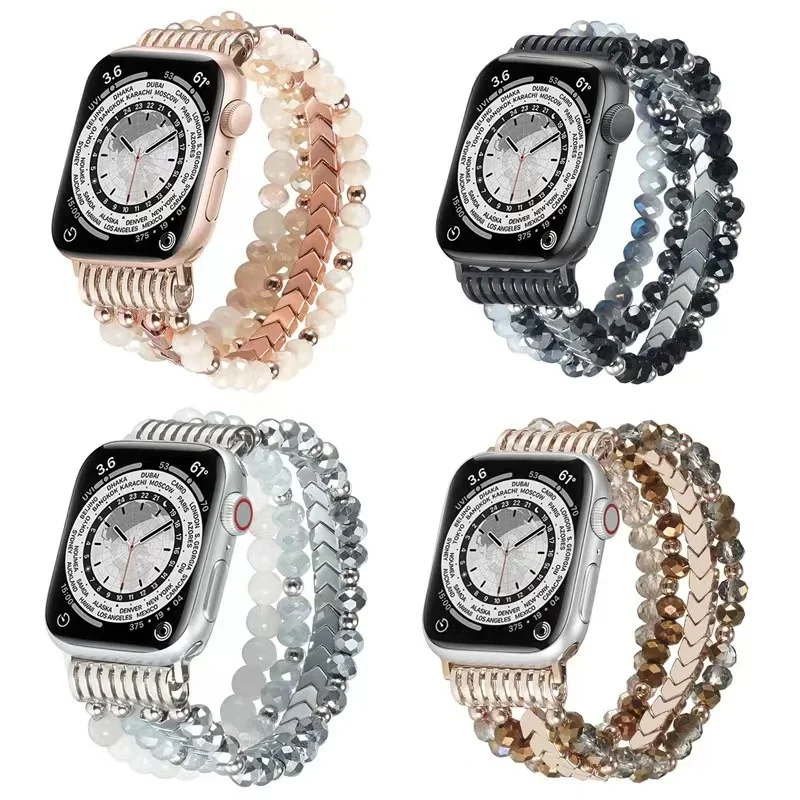 Jewelry+Alloy Metal Strap For Apple Watch Band 46mm 45mm 44mm 41mm 42mm 40mm 49mm Women Wristband iWatch 10 9 8 7 6 5 4 SE Belt
Jewelry+Alloy Metal Strap For Apple Watch Band 46mm 45mm 44mm 41mm 42mm 40mm 49mm Women Wristband iWatch 10 9 8 7 6 5 4 SE Belt
