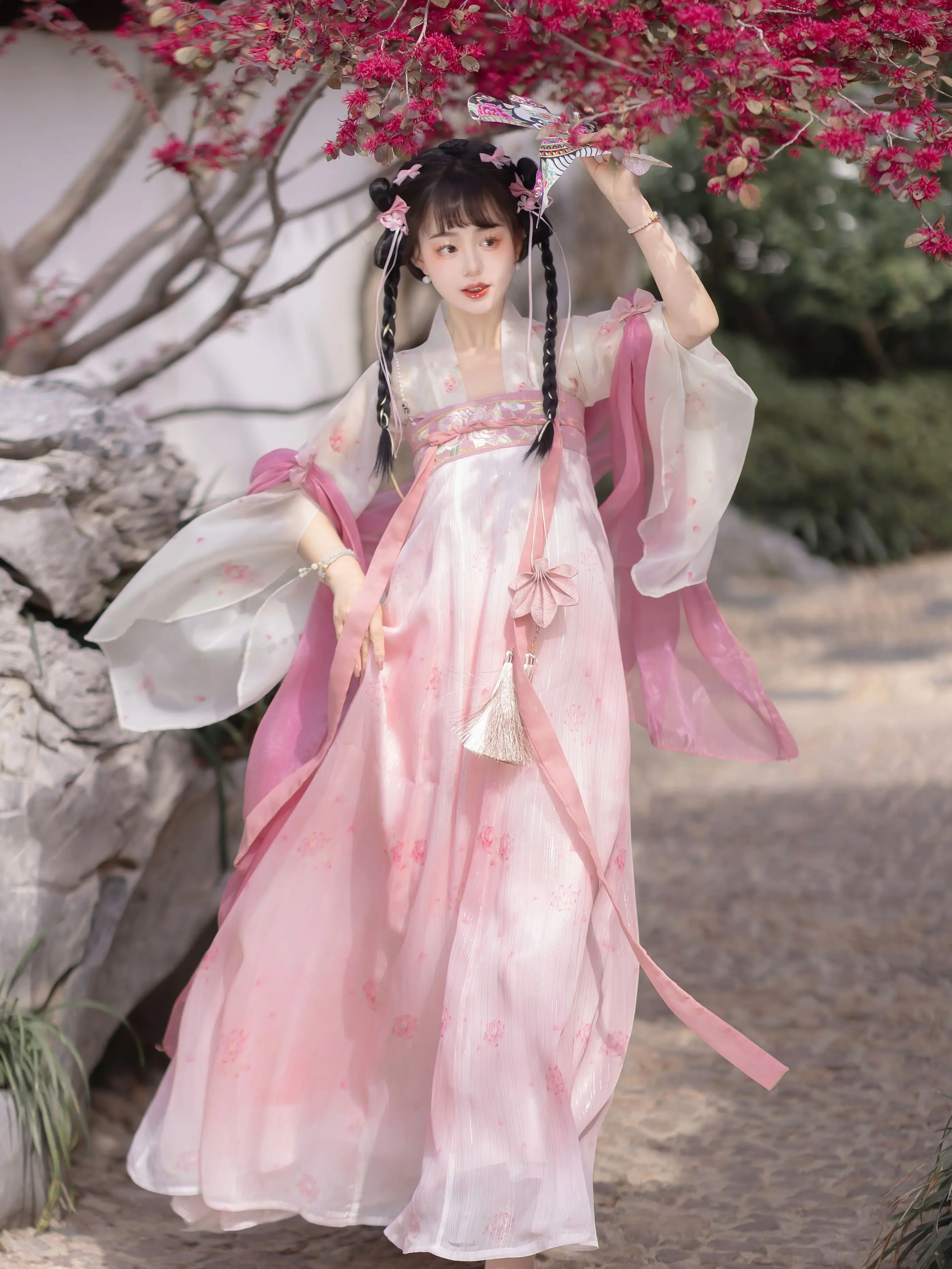 Pink Chinese Style Traditional Hanfu Cosplay Costume Party Dress Women Retro Pink Princess Dresses Girl Sweet Holiday Dress
Pink Chinese Style Traditional Hanfu Cosplay Costume Party Dress Women Retro Pink Princess Dresses Girl Sweet Holiday Dress