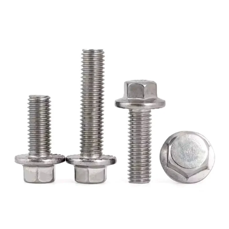 SUS304 Serrated Flange Bolts UNC 1/4-3/8 Auto Motorcycle Use
SUS304 Serrated Flange Bolts UNC 1/4-3/8 Auto Motorcycle Use