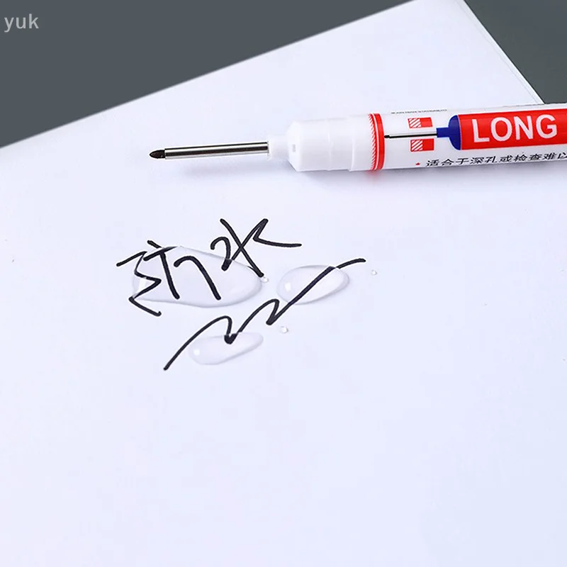 Long Head Marker Pens Bathroom Woodworking Decoration Multi-purpose Pen
Long Head Marker Pens Bathroom Woodworking Decoration Multi-purpose Pen
