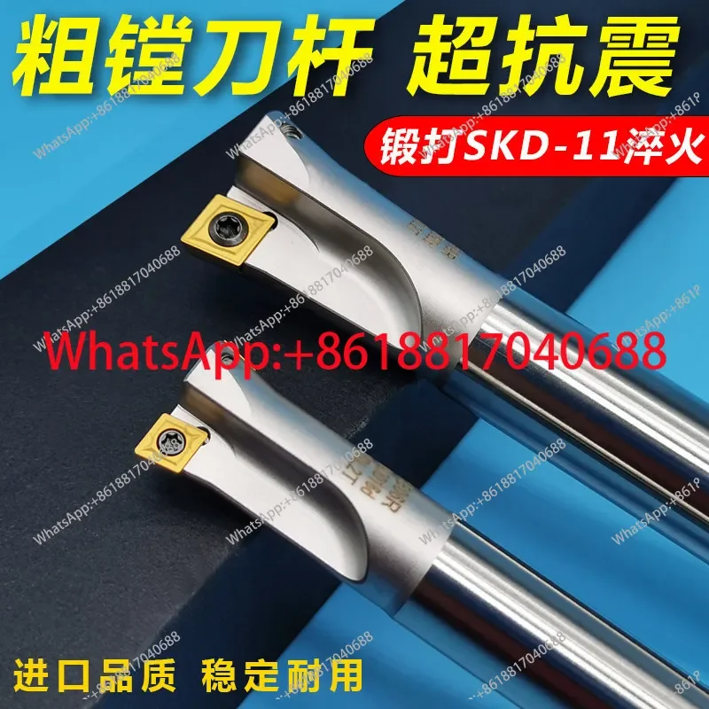 1PCS Fixed Rough Boring Tool Holder Single Blade Double Blade Pond Tool Holder
1PCS Fixed Rough Boring Tool Holder Single Blade Double Blade Pond Tool Holder