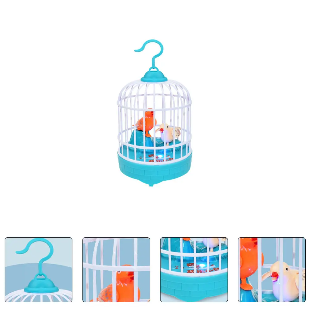 1Pcs Sound Activated Bird Cage with Flapping Wings Tail Knocking Simulation Electronic Animal Home Decor Creative Kids Gift No
1Pcs Sound Activated Bird Cage with Flapping Wings Tail Knocking Simulation Electronic Animal Home Decor Creative Kids Gift No