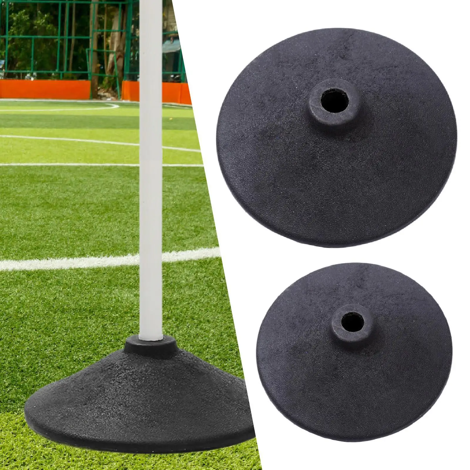 Weighted Slalom Pole Base Soccer Training Multipurpose Equipment Supplies Rubber Base for Rugby Football Yard Workout
Weighted Slalom Pole Base Soccer Training Multipurpose Equipment Supplies Rubber Base for Rugby Football Yard Workout