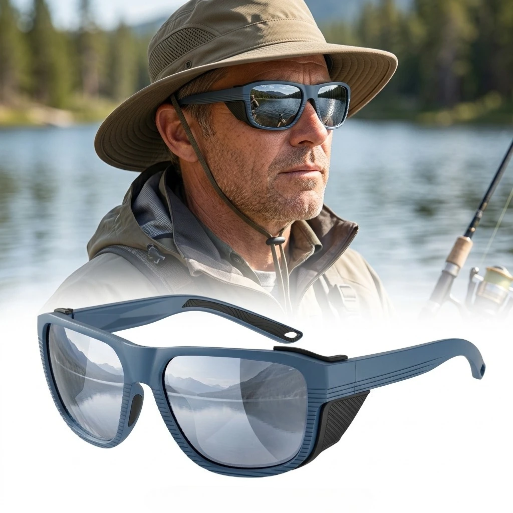 Polarized UV400 Outdoor Sunglasses Windproof Side Shield Hiking Fishing Climbing Sports Lightweight Sun Glasses
Polarized UV400 Outdoor Sunglasses Windproof Side Shield Hiking Fishing Climbing Sports Lightweight Sun Glasses
