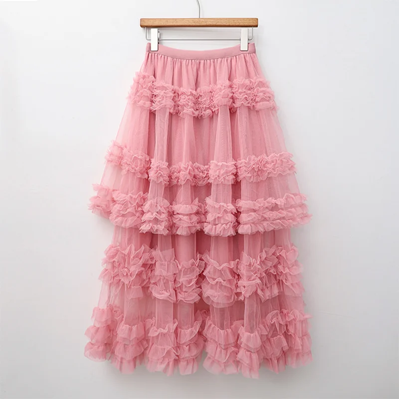 Women's Clothing Pink Long Mesh Skirt Vintage Aesthetic Y2k A-line Skirt Harajuku Patchwork Mesh Skirt 2000s Cutecore Clothes
Women's Clothing Pink Long Mesh Skirt Vintage Aesthetic Y2k A-line Skirt Harajuku Patchwork Mesh Skirt 2000s Cutecore Clothes