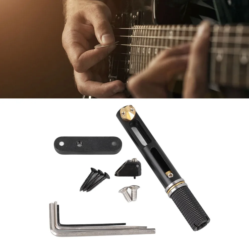 Metal Construction Headless Guitar Bridge For 5/6-String Guitars Black Guitar Bass Accessories Single String Saddle Tailpiece
Metal Construction Headless Guitar Bridge For 5/6-String Guitars Black Guitar Bass Accessories Single String Saddle Tailpiece