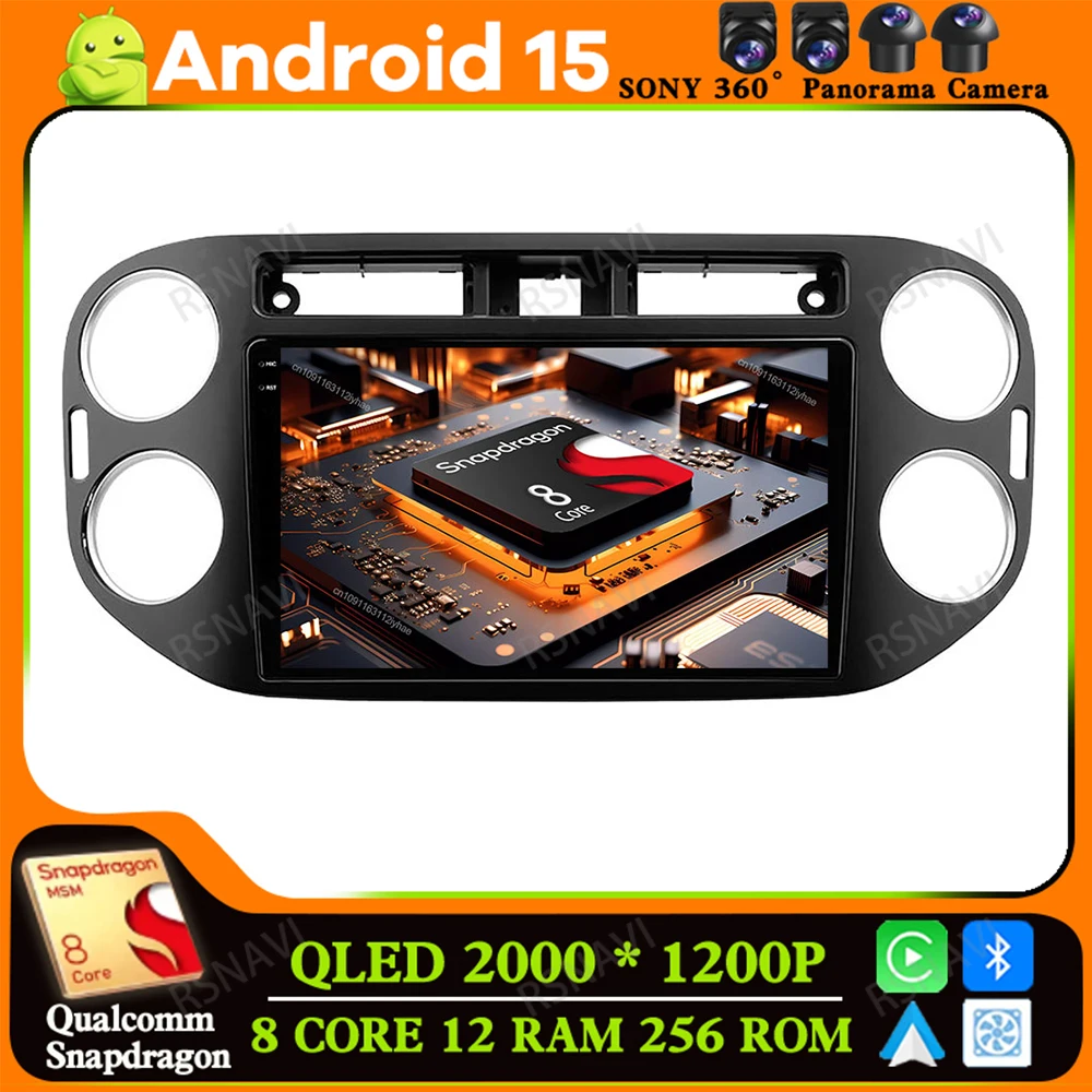 Android 15 For VW Volkswagen Tiguan 1 NF 2006 - 2016 4G LTE Multimedia 5G WIFI Car Radio Viedo Player AUTO Stereo QLED DSP BT
Android 15 For VW Volkswagen Tiguan 1 NF 2006 - 2016 4G LTE Multimedia 5G WIFI Car Radio Viedo Player AUTO Stereo QLED DSP BT