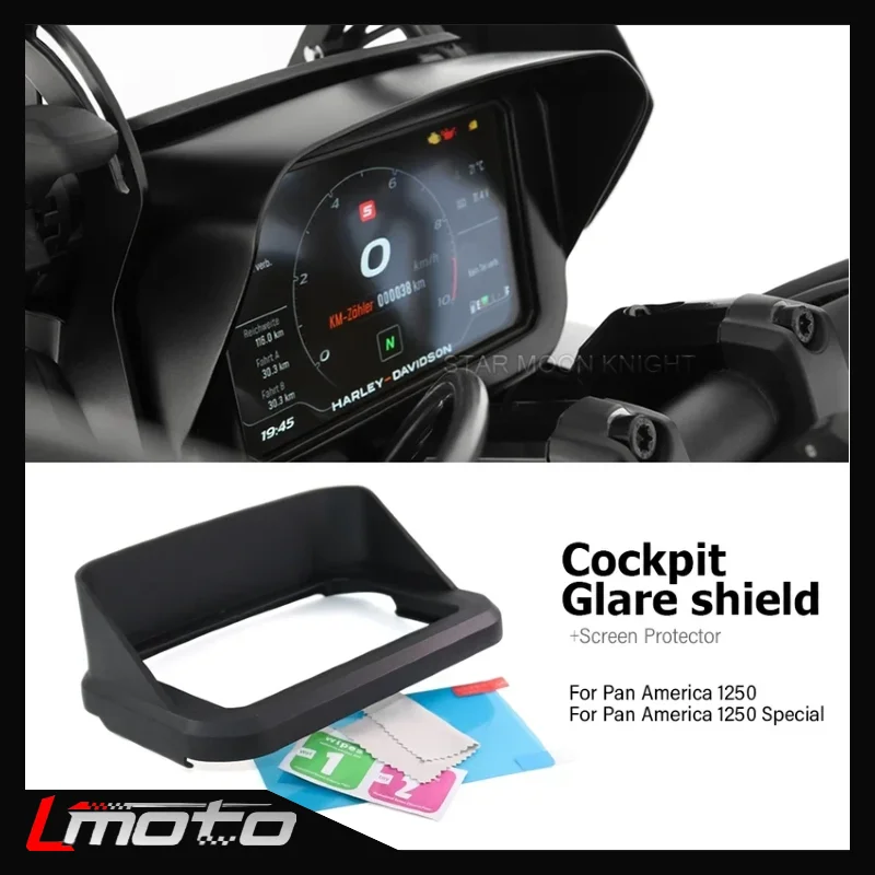 For Pan America 1250 Special RA1250 2021 2022 2023 Cockpit Glare Shield + Instrument Screen Protective Film Meter Visor
For Pan America 1250 Special RA1250 2021 2022 2023 Cockpit Glare Shield + Instrument Screen Protective Film Meter Visor