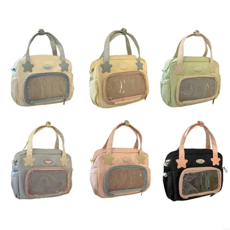 Japanese Crossbody Bag Harajuku Itabag Student School Bag Badge Backpack Clear Shoulder Bag Girls Small Backpack
Japanese Crossbody Bag Harajuku Itabag Student School Bag Badge Backpack Clear Shoulder Bag Girls Small Backpack