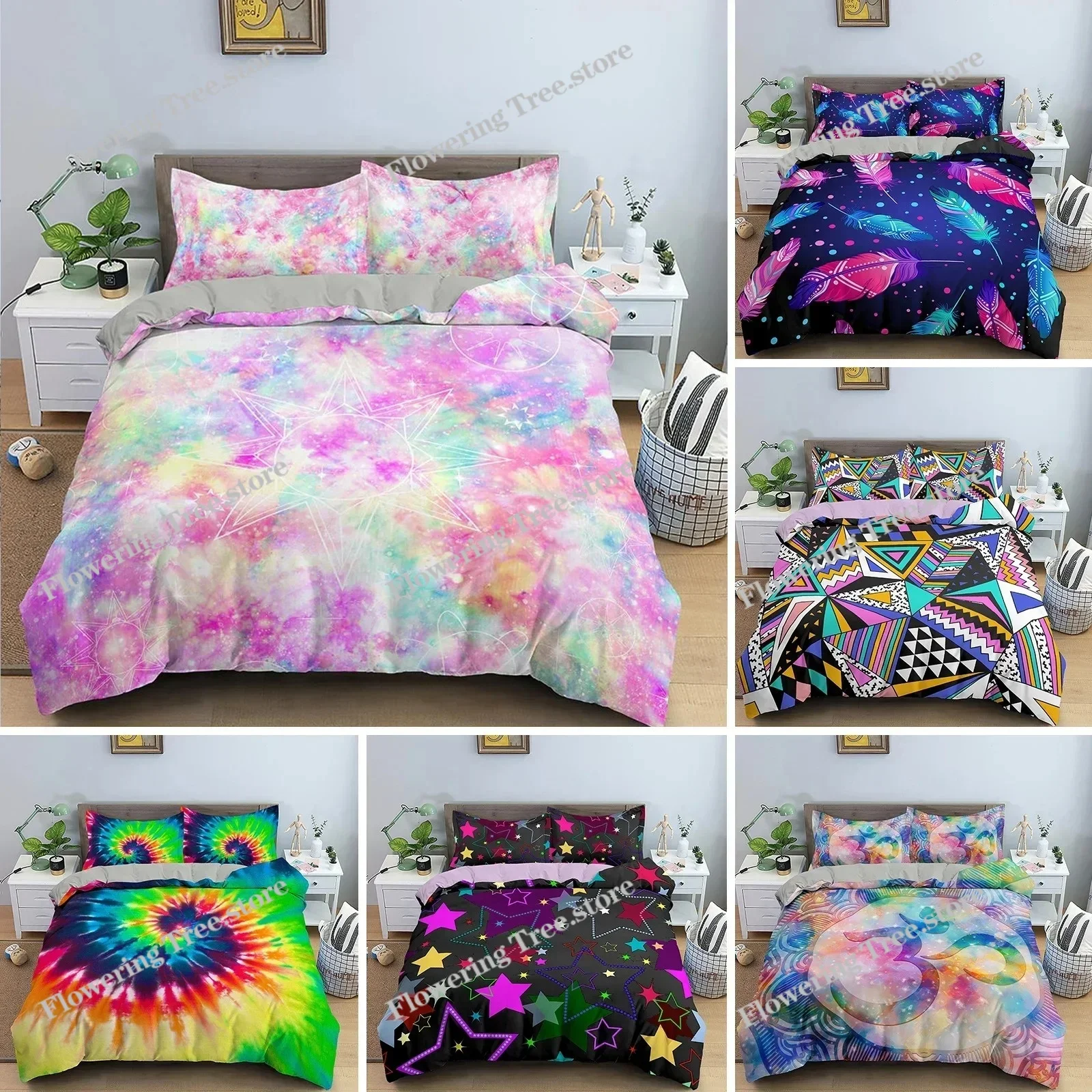 3D Printing Bedding Set Luxury Duvet Cover With Pillowcase Quilt Cover Queen King Bedding Starry Sky Pattern Comforter Cover
3D Printing Bedding Set Luxury Duvet Cover With Pillowcase Quilt Cover Queen King Bedding Starry Sky Pattern Comforter Cover