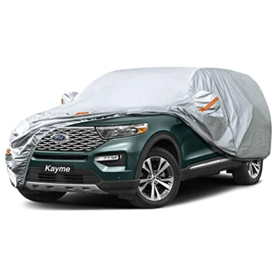 Car Covers for Automobiles: Waterproof All-Weather UV/Rain Protection, Polyester Fabric, Black, Zipper Closure Mirror Pockets,
Car Covers for Automobiles: Waterproof All-Weather UV/Rain Protection, Polyester Fabric, Black, Zipper Closure Mirror Pockets,