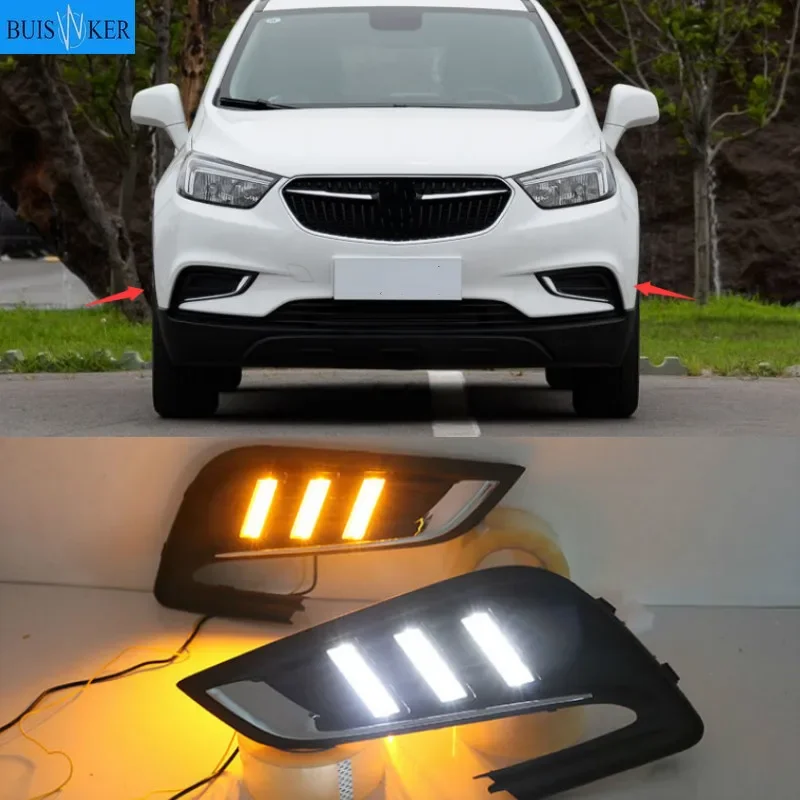 2pcs LED For Buick Encore Opel mokka 2017 2018 Driving DRL Daytime Running Light fog lamp Relay LED DRL Daylights
2pcs LED For Buick Encore Opel mokka 2017 2018 Driving DRL Daytime Running Light fog lamp Relay LED DRL Daylights
