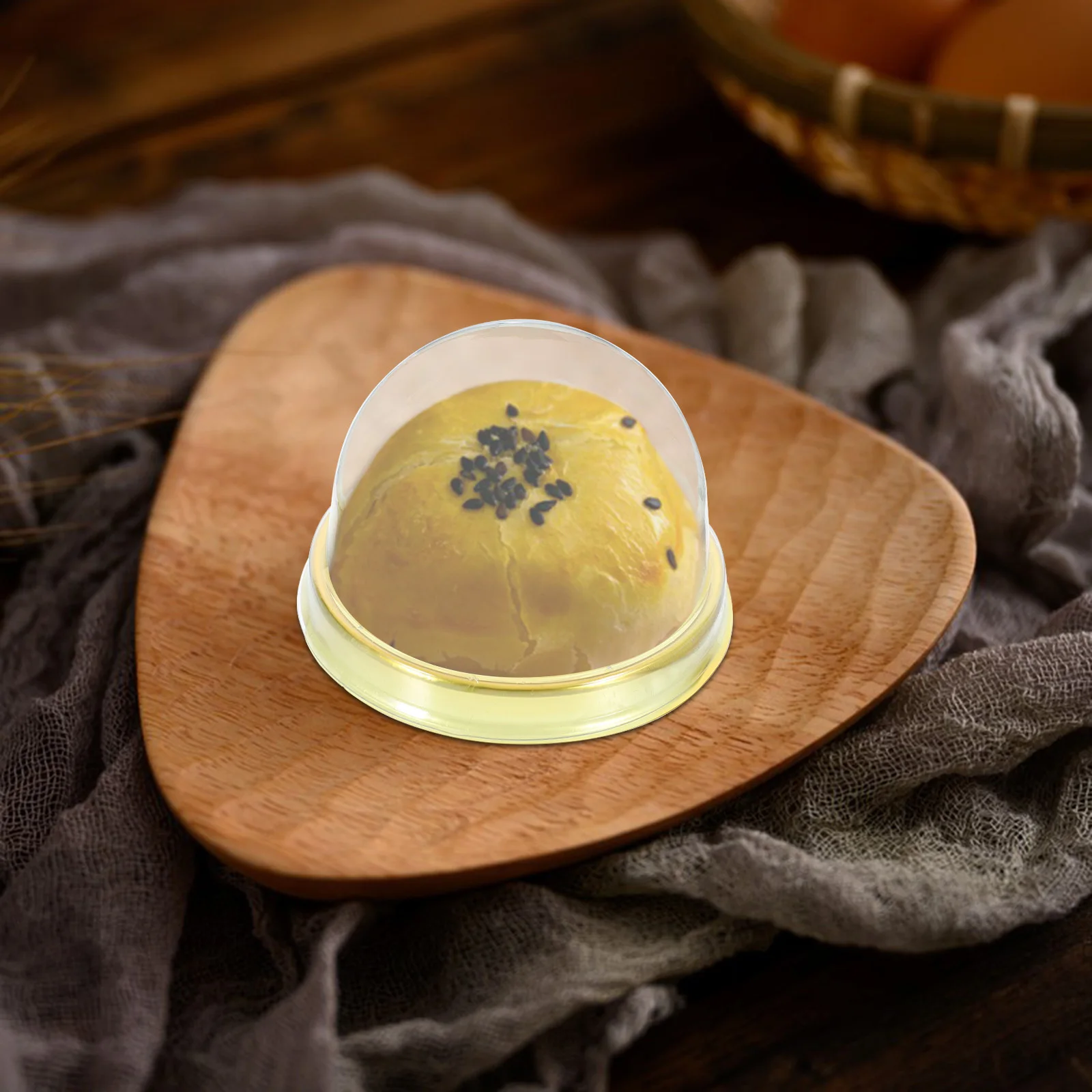 50Pcs Moon Cake Boxes Mini Cupcake Container Muffin Dome Transparent Cover Pastry Dessert Packaging Box 
50Pcs Moon Cake Boxes Mini Cupcake Container Muffin Dome Transparent Cover Pastry Dessert Packaging Box
