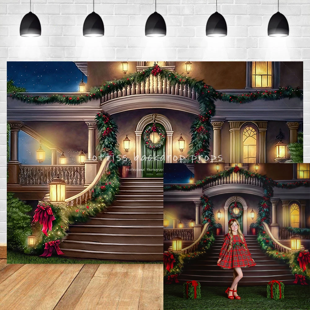 Christmas Castle Photography Backdrops Children Family Photocall Baby Girl Xmas House Door Festival Background
Christmas Castle Photography Backdrops Children Family Photocall Baby Girl Xmas House Door Festival Background
