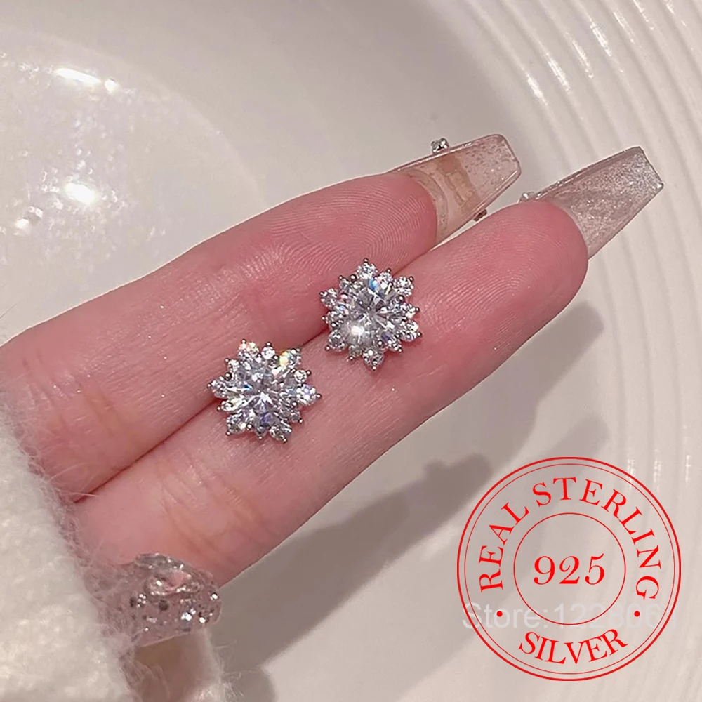 Ювелирные изделия из стерлингового серебра 925 пробы AAA + циркон, кристалл, серьги-гвоздики с подсолнухом для женщин, ювелирные изделия для свадебной вечеринки для девочек, подарок другу
Ювелирные изделия из стерлингового серебра 925 пробы AAA + циркон, кристалл, серьги-гвоздики с подсолнухом для женщин, ювелирные изделия для свадебной вечеринки для девочек, подарок другу