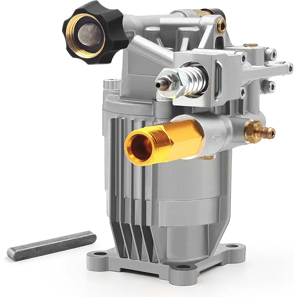 3100 PSI 3/4 Horizontal Pressure Washer Pump Replacement for 2800-3100 PSI Units, Compatible with Various Engines
3100 PSI 3/4 Horizontal Pressure Washer Pump Replacement for 2800-3100 PSI Units, Compatible with Various Engines
