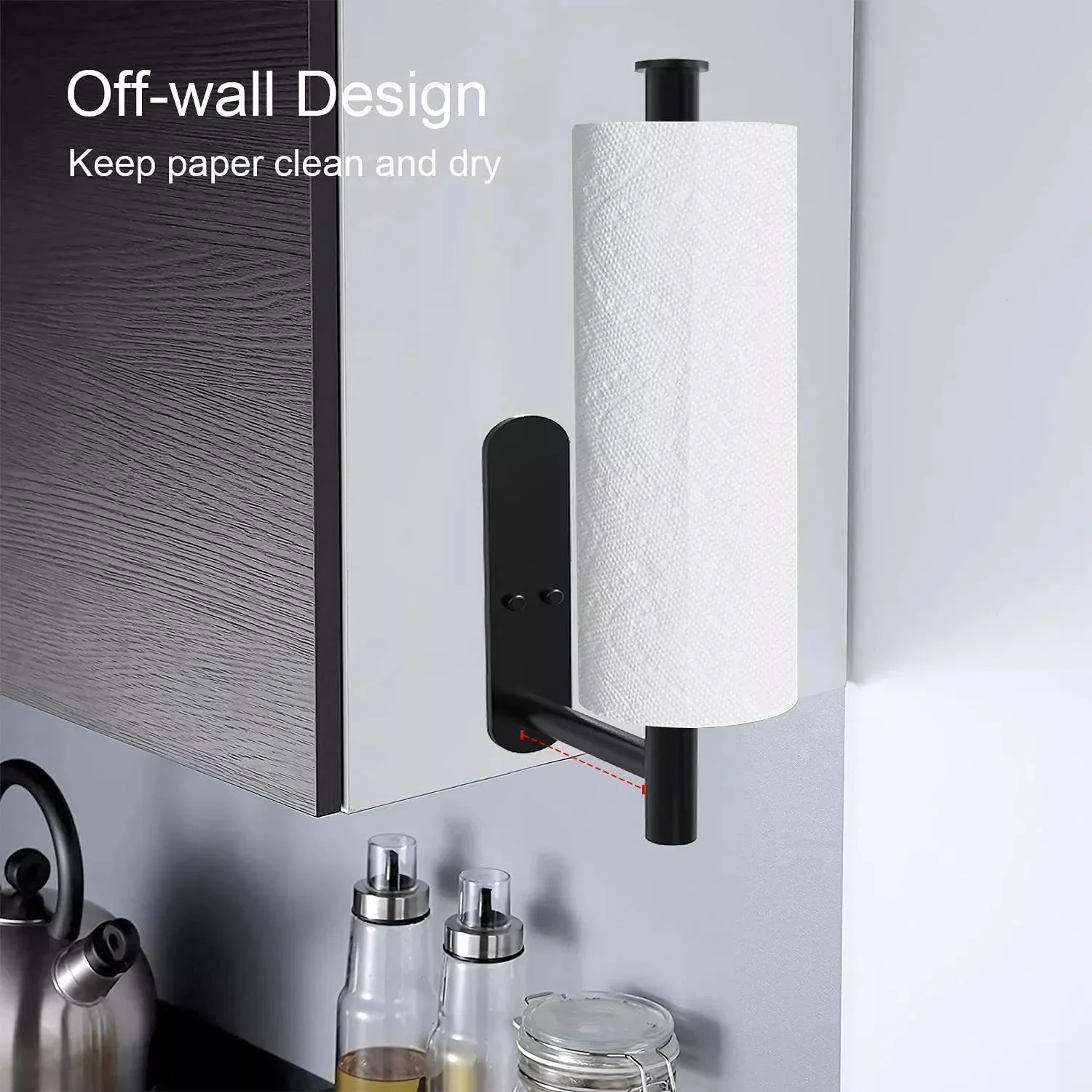Kitchen Paper Towel Holder Adhesive Tissue Hanger Toilet Roll Paper Dispenser Cabinet Storage Napkin Rack Bathroom Accessories
Kitchen Paper Towel Holder Adhesive Tissue Hanger Toilet Roll Paper Dispenser Cabinet Storage Napkin Rack Bathroom Accessories