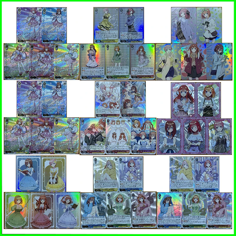 collectible cards boys games toys table games birthday gifts DIY anime Nakano Nino Nakano Ichika Nakime premium flash cards
collectible cards boys games toys table games birthday gifts DIY anime Nakano Nino Nakano Ichika Nakime premium flash cards