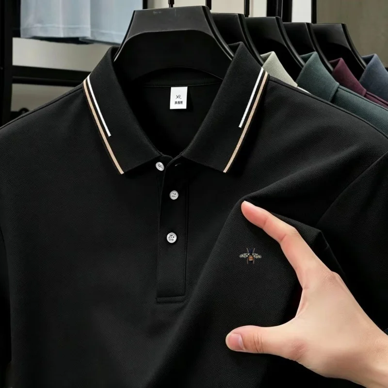 Men's Summer New Lightweight Collared Short Sleeve T-Shirt 2026 Stylish Polo Shirt for Comfortable Wear
Men's Summer New Lightweight Collared Short Sleeve T-Shirt 2026 Stylish Polo Shirt for Comfortable Wear