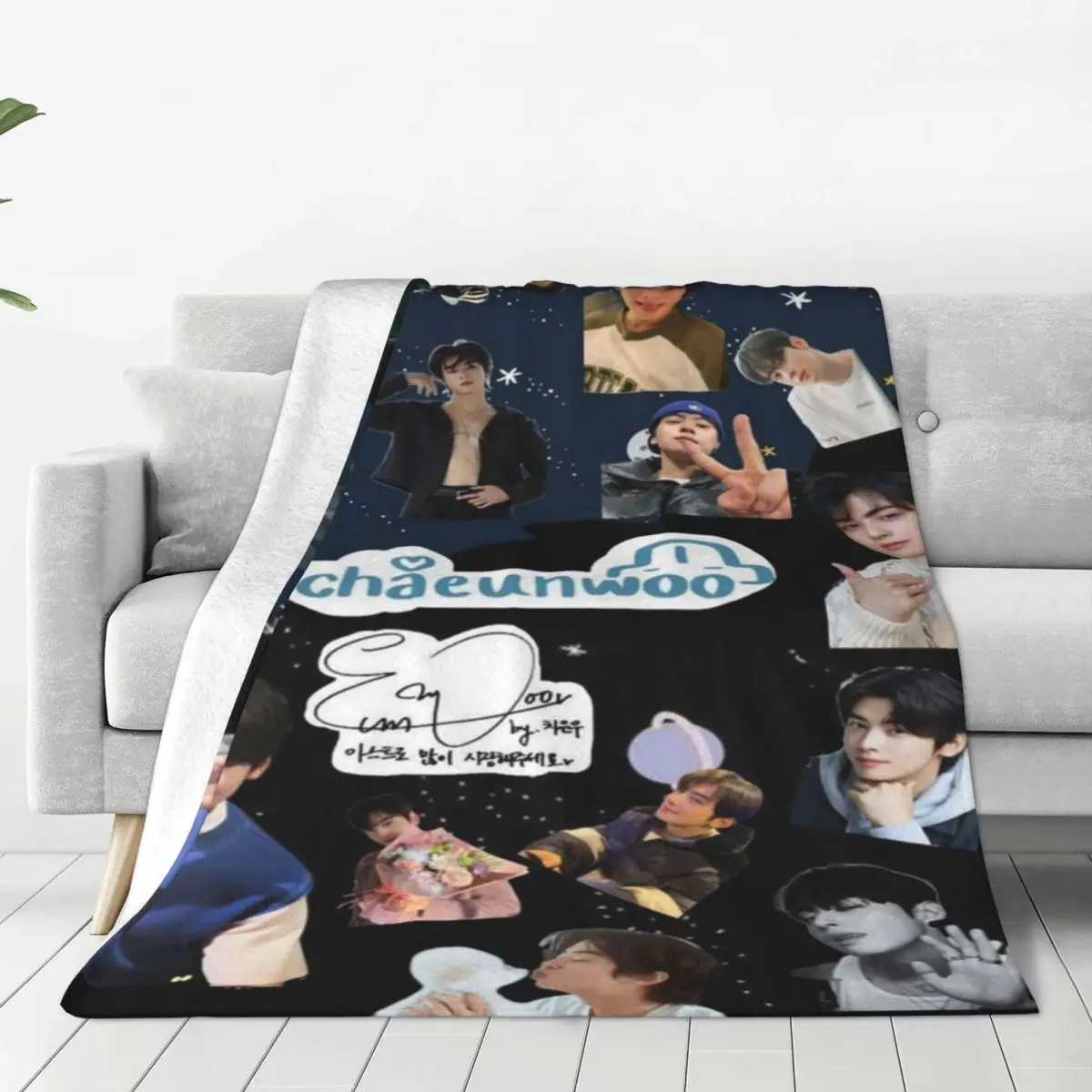 Cha Eunwoo True Beauty Series Star Blanket Fleece Decoration Multi-function Soft Throw Blanket for Bed Couch Plush Thin Quilt
Cha Eunwoo True Beauty Series Star Blanket Fleece Decoration Multi-function Soft Throw Blanket for Bed Couch Plush Thin Quilt