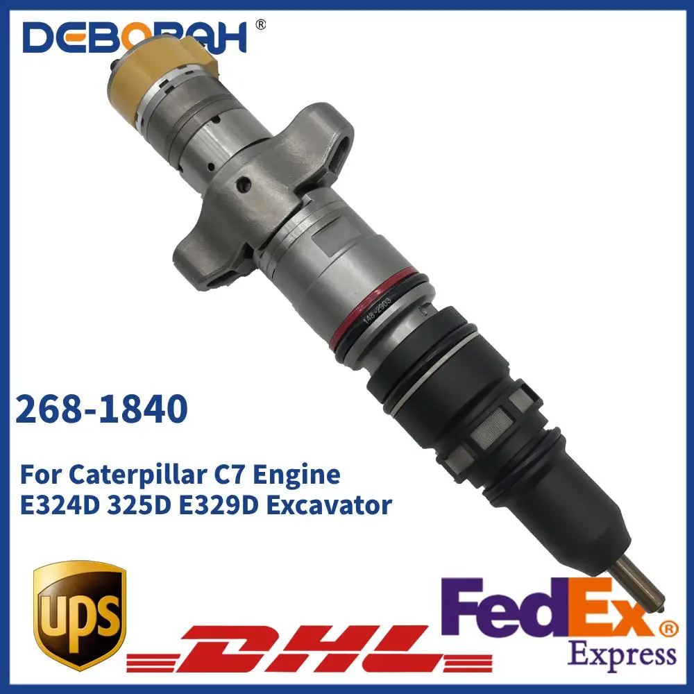 Diesel Fuel Injector 268-1840 Injector Assembly For Caterpillar CAT C7 Engine 324D 325D Excavator
Diesel Fuel Injector 268-1840 Injector Assembly For Caterpillar CAT C7 Engine 324D 325D Excavator