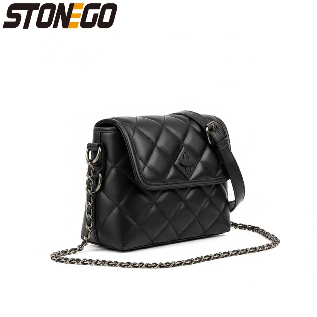 Модная элегантная женская сумка на плечо из искусственной кожи с цепочкой, компактная универсальная сумочка для повседневного использования, свиданий и вечеринок
Модная элегантная женская сумка на плечо из искусственной кожи с цепочкой, компактная универсальная сумочка для повседневного использования, свиданий и вечеринок