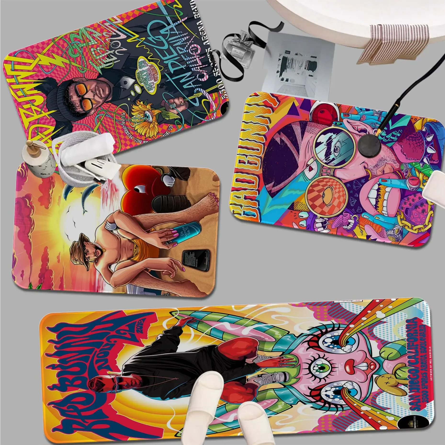 Bad Bunny Un Verano Sin Ti Kitchen Mat Nordic Style Home Doormat Bathroom-Toilet Mats Bedroom Household Carpets
Bad Bunny Un Verano Sin Ti Kitchen Mat Nordic Style Home Doormat Bathroom-Toilet Mats Bedroom Household Carpets