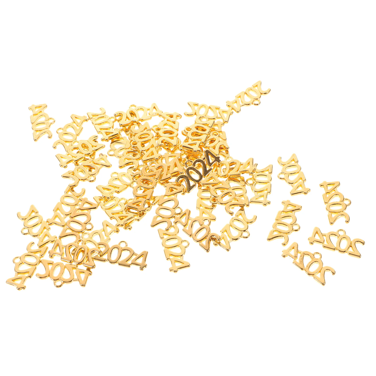 50 Pcs Pendant Accessories Charms for Necklace Making 2024 Number DIY Jewelry New Year Pendants
50 Pcs Pendant Accessories Charms for Necklace Making 2024 Number DIY Jewelry New Year Pendants