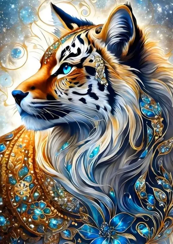 Tiger AB Diamond Painting Kits Photo Art 5d Diy Full Square Round Mosaic Cross Stitch Embroidery Home Decor Gift
Tiger AB Diamond Painting Kits Photo Art 5d Diy Full Square Round Mosaic Cross Stitch Embroidery Home Decor Gift
