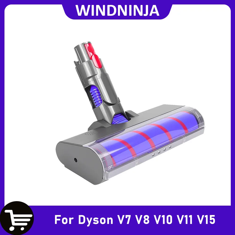For Dyson V7 V8 V10 V11 V15 Vacuum Cleaner Motorhead Brush Head Anti Entangleme Direct Drive Hard Floors Mop Head with LED Light
For Dyson V7 V8 V10 V11 V15 Vacuum Cleaner Motorhead Brush Head Anti Entangleme Direct Drive Hard Floors Mop Head with LED Light