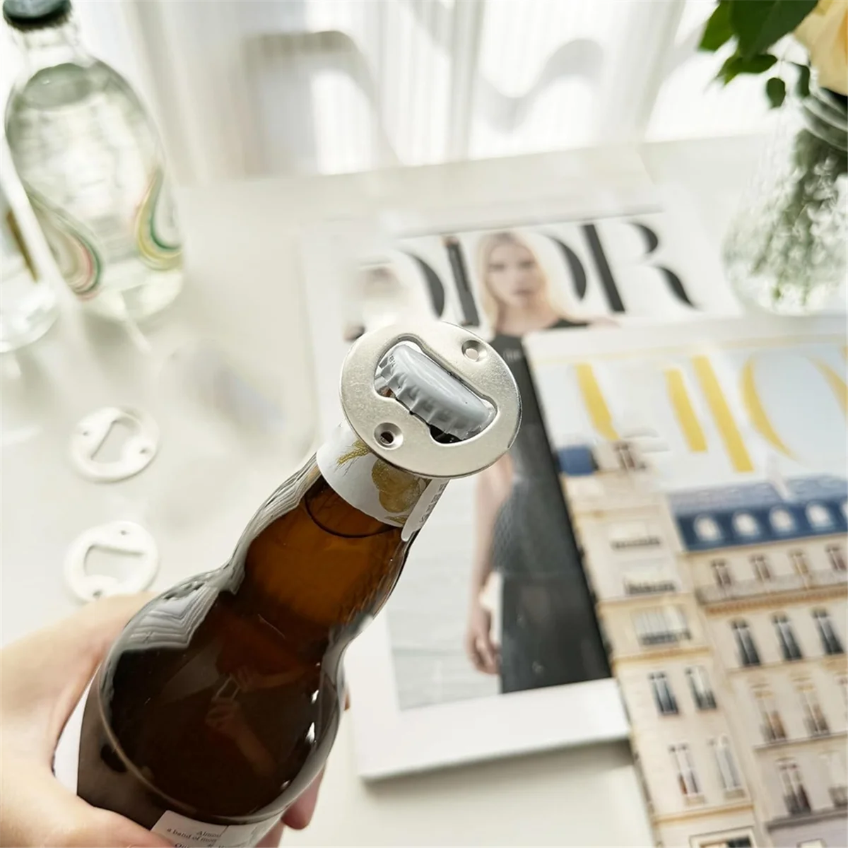 A32P_Bottle Opener Insert - 45 Sets Stainless Steel Bottle Opener Inserts Kit with Screws Screwdriver for Bottle Opener DIY
A32P_Bottle Opener Insert - 45 Sets Stainless Steel Bottle Opener Inserts Kit with Screws Screwdriver for Bottle Opener DIY