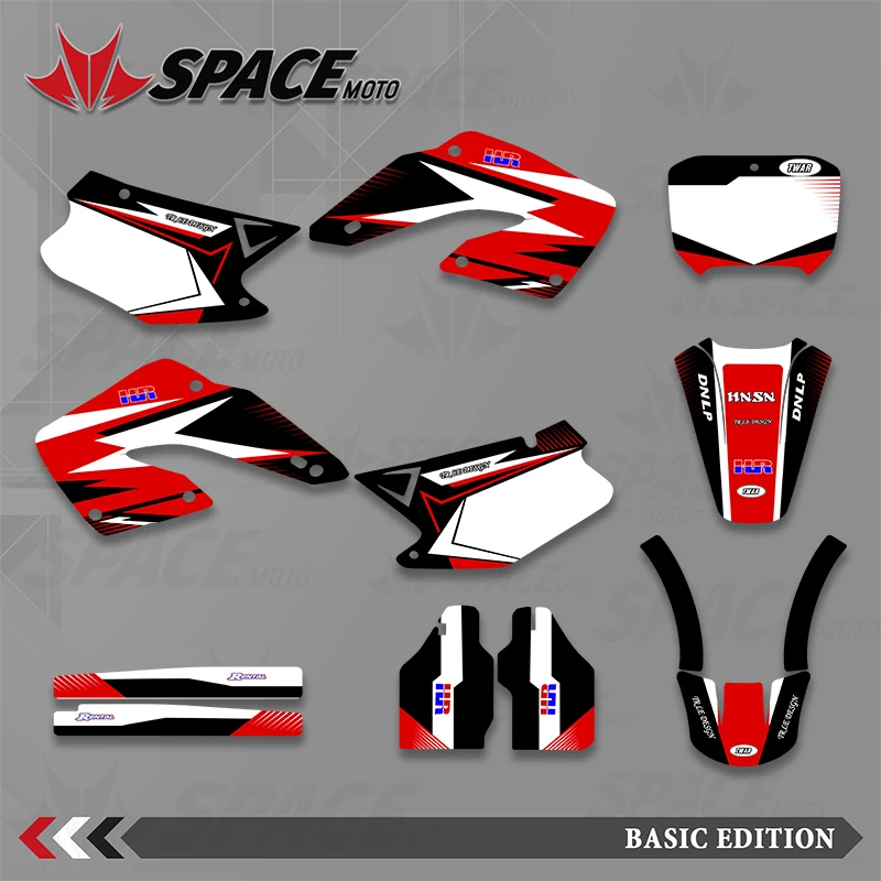 SPACE Full Graphics Decals Stickers Motorcycle Background Custom Number Name For HONDA CR 125 250 CR125 CR250 2000 2001
SPACE Full Graphics Decals Stickers Motorcycle Background Custom Number Name For HONDA CR 125 250 CR125 CR250 2000 2001