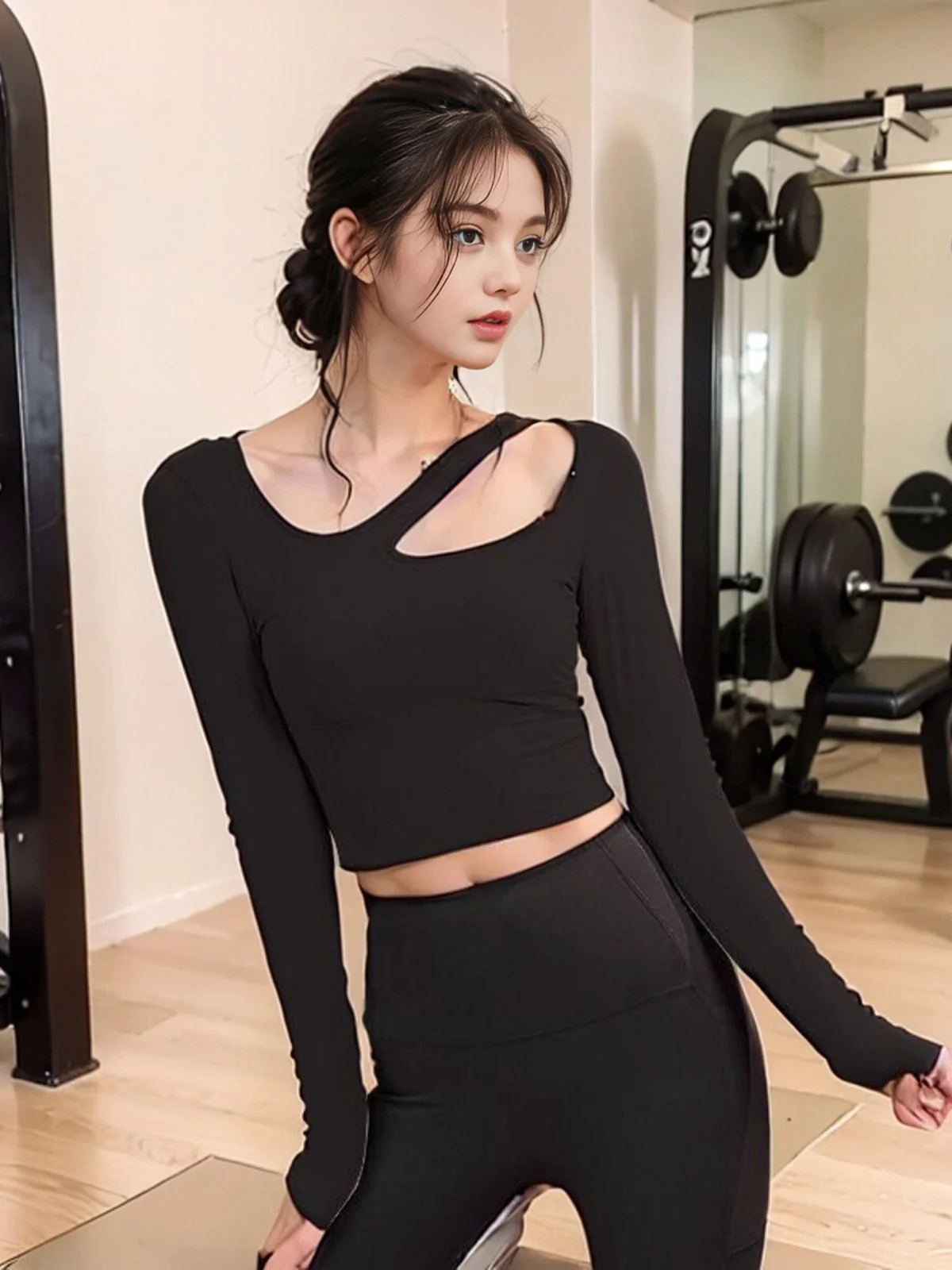 Profional Yoga Sportswear for Women with Chest Pad Long Sve Fitn Running Training Clothes Slimming Faionable Stree...
Profional Yoga Sportswear for Women with Chest Pad Long Sve Fitn Running Training Clothes Slimming Faionable Stree...