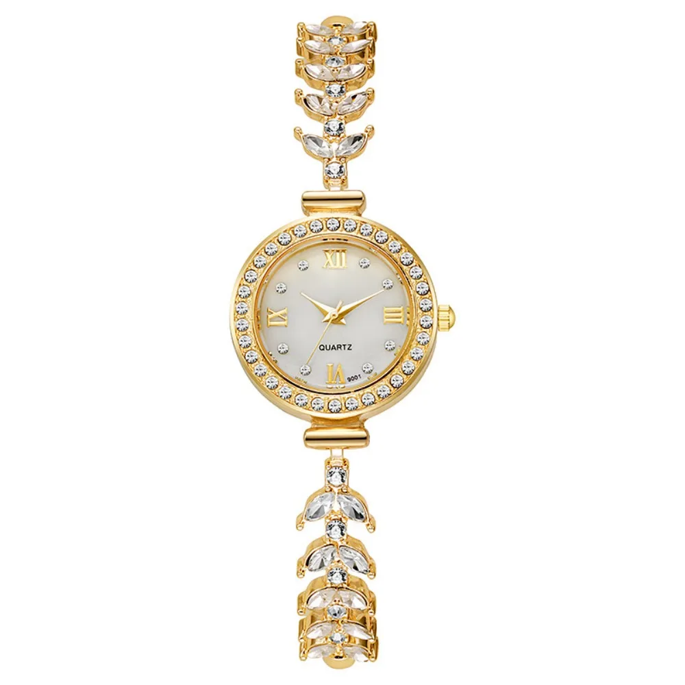 Slim Strap Ladies Quartz Watch Leaf Design Small Dial Women Quartz Watch Round Dial Pull Adjustable Rhinestone Watch Casual Wear
Slim Strap Ladies Quartz Watch Leaf Design Small Dial Women Quartz Watch Round Dial Pull Adjustable Rhinestone Watch Casual Wear