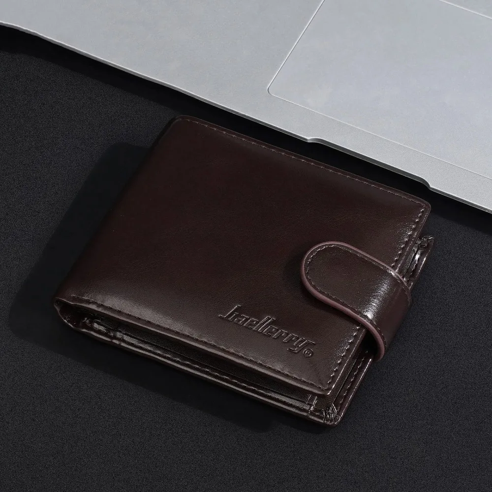 Buckle 2 Fold Wallets With Coin Pocket Urban Recreational Style Anti-theft Cash Bag PU Leather Credit Card Case
Buckle 2 Fold Wallets With Coin Pocket Urban Recreational Style Anti-theft Cash Bag PU Leather Credit Card Case