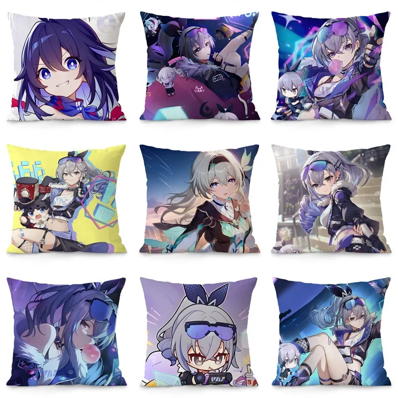 Honkai Star Rail Chibi Cute Cushion Cover Soft Short Plush Pillow Cover Invisible Zipper Dustproof Decorative Throw Pillow Case
Honkai Star Rail Chibi Cute Cushion Cover Soft Short Plush Pillow Cover Invisible Zipper Dustproof Decorative Throw Pillow Case