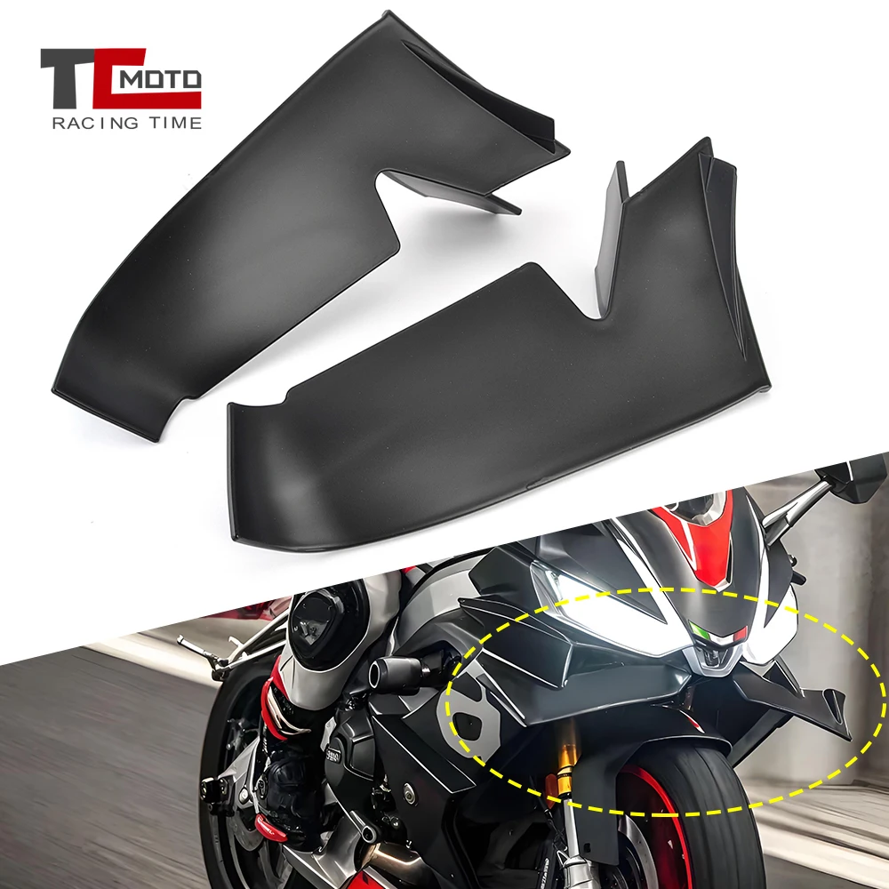 Motorcycle Air Deflector Spoiler Winglet Aerodynamic Wing Kit For Aprilia RSV4 RS 660 RS660 2021 - 2025 2024 2023 Front Fairing
Motorcycle Air Deflector Spoiler Winglet Aerodynamic Wing Kit For Aprilia RSV4 RS 660 RS660 2021 - 2025 2024 2023 Front Fairing