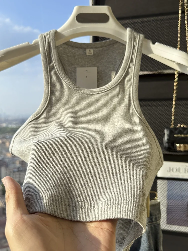 American Sle Hot Girl ey Slim Fit в рубчик, рабочая одежда, майка для женщин, лето 2025, новая внутренняя одежда, топ Svel ort 
American Sle Hot Girl ey Slim Fit в рубчик, рабочая одежда, майка для женщин, лето 2025, новая внутренняя одежда, топ Svel ort