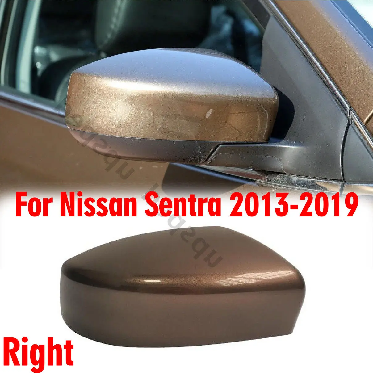 Золотая крышка зеркала заднего вида со стороны правого пассажира для Nissan Sentra 2013-19
Золотая крышка зеркала заднего вида со стороны правого пассажира для Nissan Sentra 2013-19