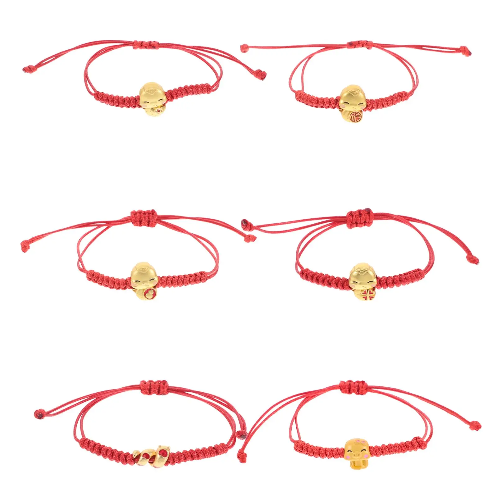 6 Pcs Fu Snake Bracelets Elegant Chinese Style Couples Students Good Craftsmanship Beaded Lanyards Jewelry
6 Pcs Fu Snake Bracelets Elegant Chinese Style Couples Students Good Craftsmanship Beaded Lanyards Jewelry