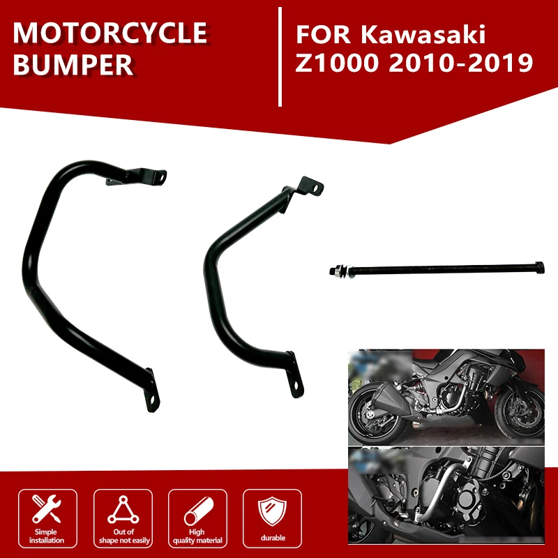 Z1000 Motorcycle Crash Bar Frame Engine Protection Guard Bumper Protector Accessories For Kawasaki Z 1000 Ninja 2010-2018 2019
Z1000 Motorcycle Crash Bar Frame Engine Protection Guard Bumper Protector Accessories For Kawasaki Z 1000 Ninja 2010-2018 2019