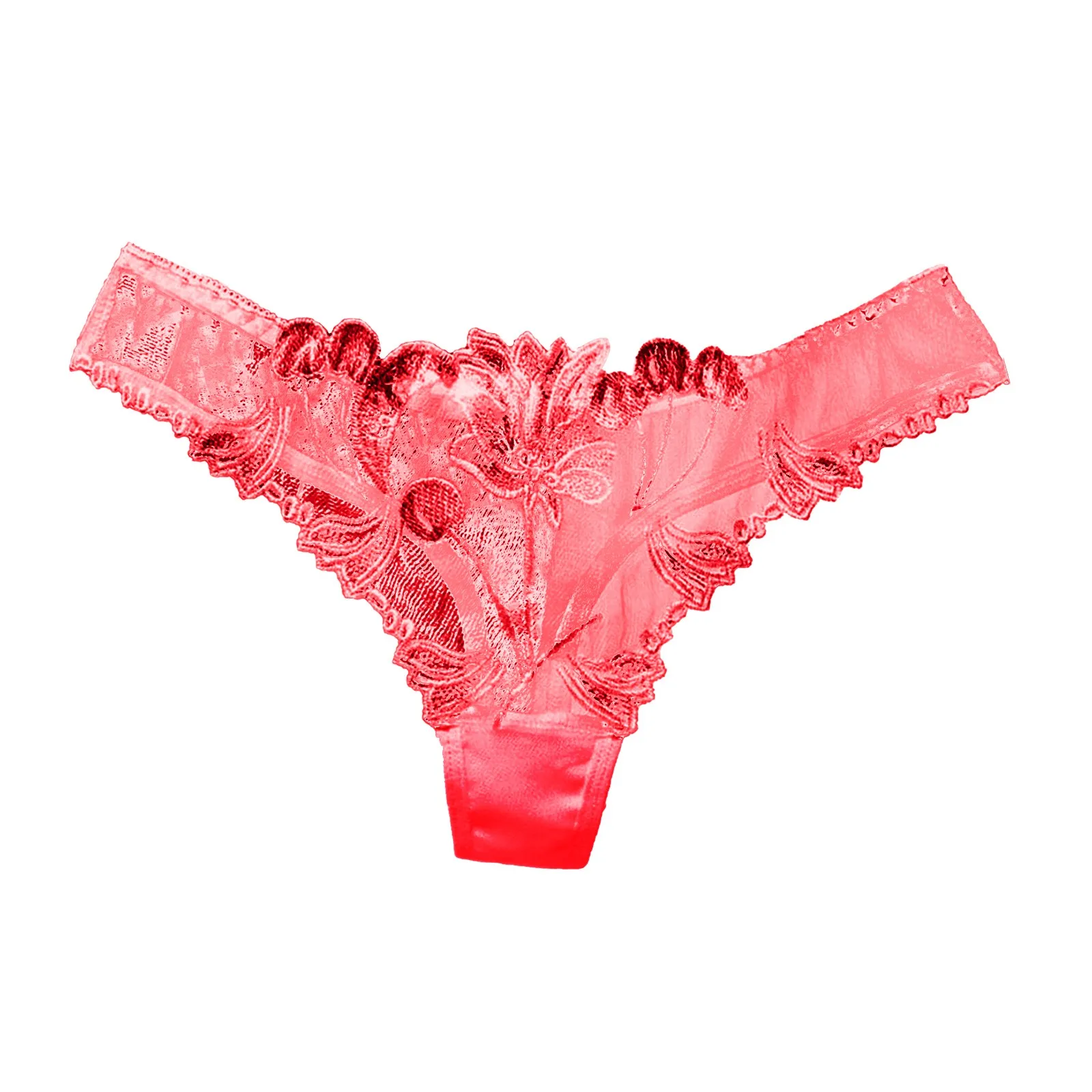 Lace Splicing Fashion Sexy Tulle Low Waist Sensuality Panties Fashion Floral Embroidered Lightweight Briefs for Women
Lace Splicing Fashion Sexy Tulle Low Waist Sensuality Panties Fashion Floral Embroidered Lightweight Briefs for Women