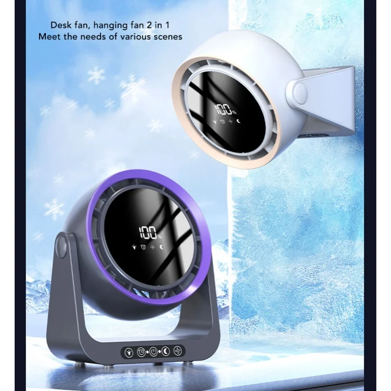 Air Circulator Desk Fan Bladeless Quiet USB Digital Display Table Fan With Remote Control Bedroom Office Kitchen White Coffee
Air Circulator Desk Fan Bladeless Quiet USB Digital Display Table Fan With Remote Control Bedroom Office Kitchen White Coffee