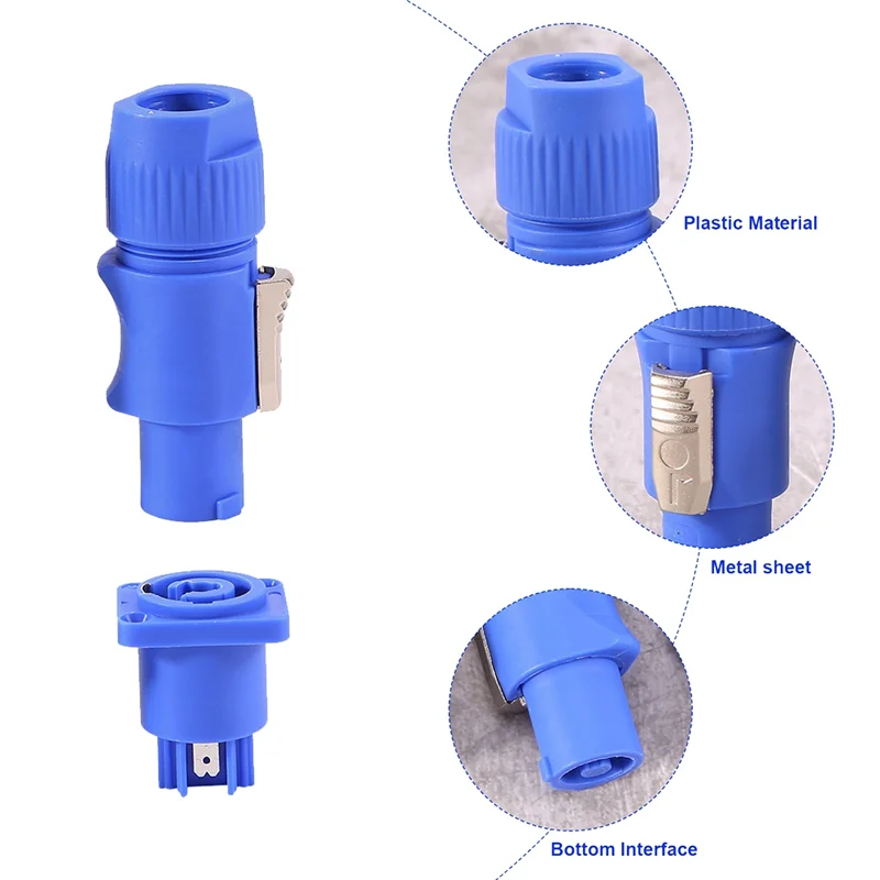 30PCS/Set Neutrik Powercon Type A NAC3FCA+NAC3MPA-1 Chassis Plug Panel Adapter Z
30PCS/Set Neutrik Powercon Type A NAC3FCA+NAC3MPA-1 Chassis Plug Panel Adapter Z