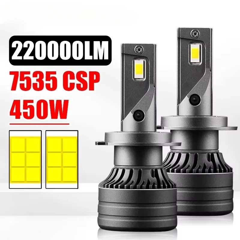 H7 LED 220000LM LED H4 450W Canbus 7535 CSP H11 H1 H8 H9 9012 HIR2 9005 9006 HB3 HB4 H16 High Low Beam Auto Fog Lamp Bull vision
H7 LED 220000LM LED H4 450W Canbus 7535 CSP H11 H1 H8 H9 9012 HIR2 9005 9006 HB3 HB4 H16 High Low Beam Auto Fog Lamp Bull vision