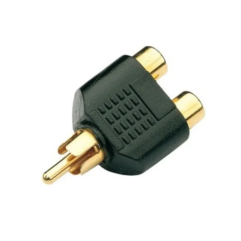 Lot 10/100PCS RCA Splitter AV Audio Video Plug Converter 1 Male to 2 Female Gold Plate Cable Connecter Adapter AV Jack RCA Plug
Lot 10/100PCS RCA Splitter AV Audio Video Plug Converter 1 Male to 2 Female Gold Plate Cable Connecter Adapter AV Jack RCA Plug