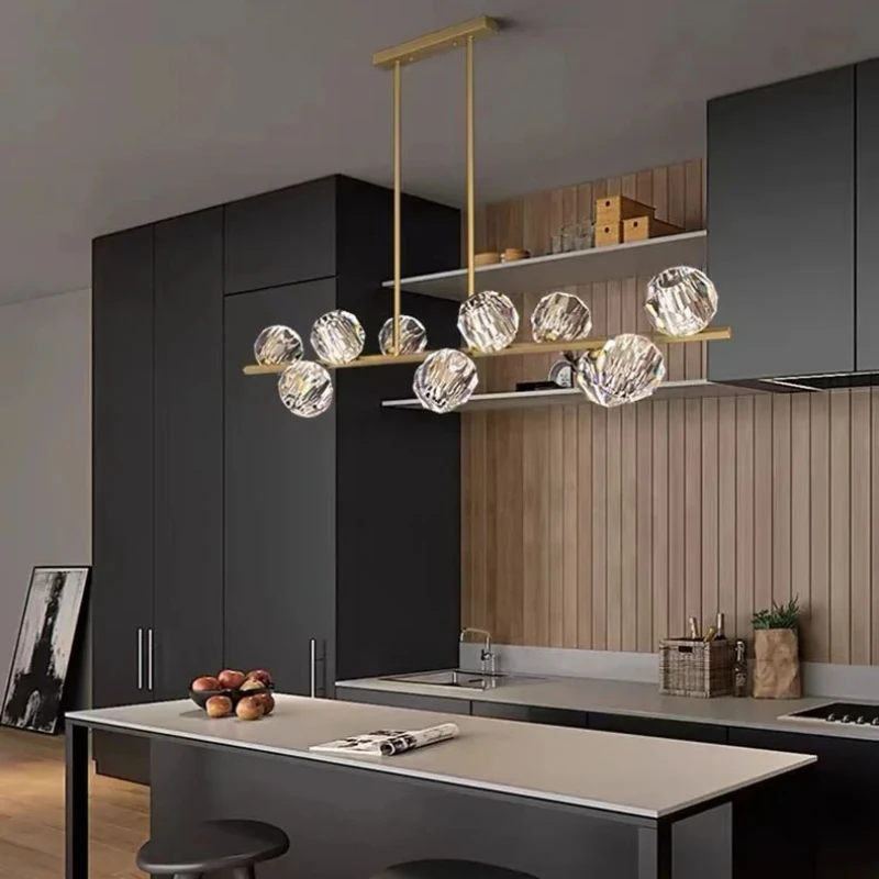 Modern Glass Ball Chandelier K9 Gold Dimmable Living Room Hall Staircase Pendant Lamp Minimalist Decor Indoor Lighting Fixture
Modern Glass Ball Chandelier K9 Gold Dimmable Living Room Hall Staircase Pendant Lamp Minimalist Decor Indoor Lighting Fixture