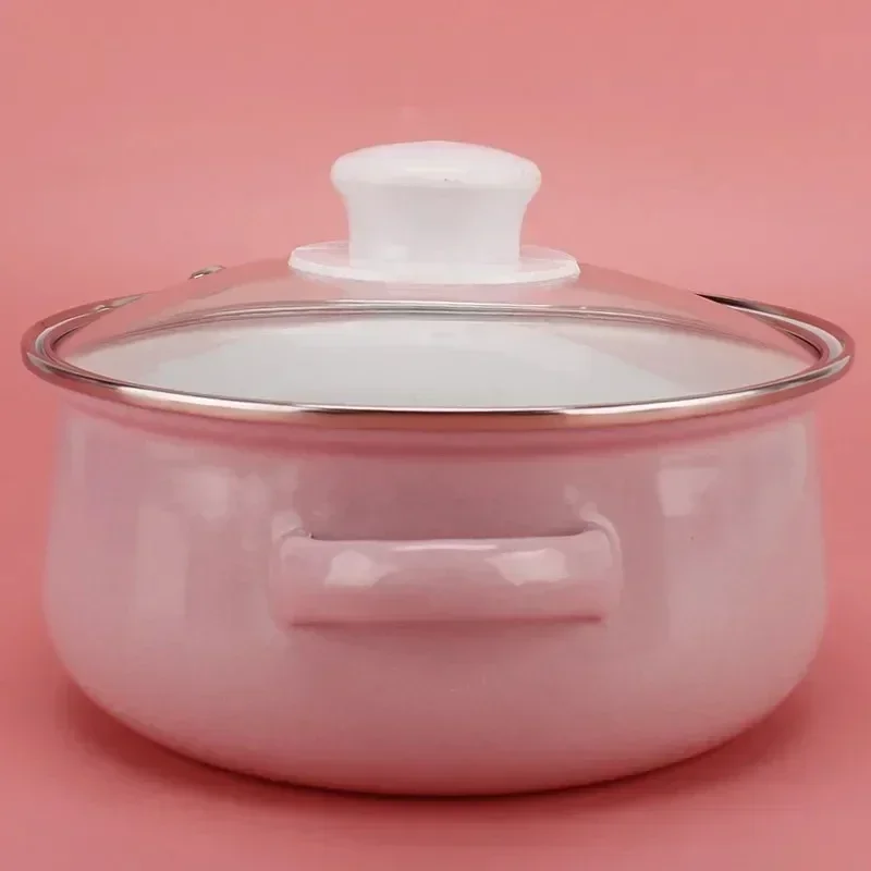Enamel Soup Milk Baby Food Supplement Binaural Noodle Cooking Fresh-keeping Bowl Induction Cooker
Enamel Soup Milk Baby Food Supplement Binaural Noodle Cooking Fresh-keeping Bowl Induction Cooker